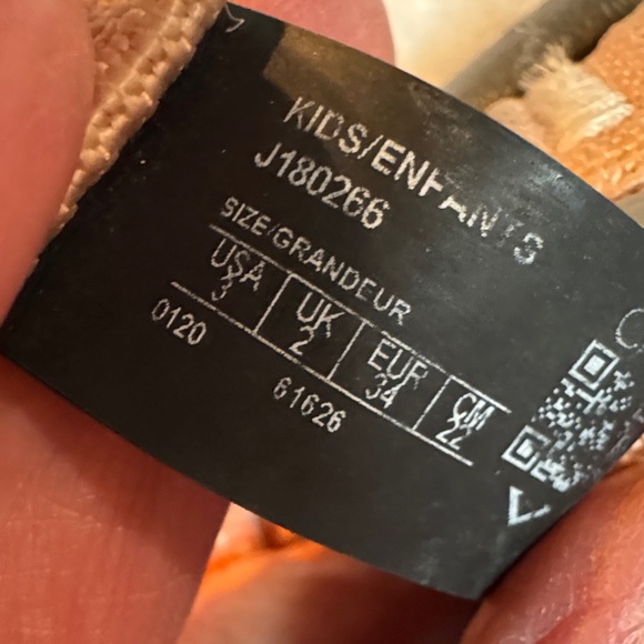 Chaco Kids Sandals Pink and Gray Adjustable Sport Sandals SB4 - Picture 4 of 8